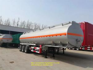 Quality 40000L Heavy Duty Semi Trailers Fuel Tank Semi Trailer For Diesel And Oil wholesale