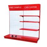 1 Way Supermarket Display Shelf Convenience Store Shelving Light Duty