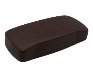 Quality Leather Wrapped Hard Iron Glasses Case For Sunglasses wholesale
