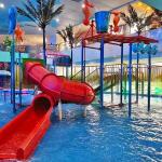 7m Height Water House Splash Water Playground Park Environmental Friendly
