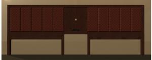 Quality hotel funiture,hospitality casegoods,wooden veneer King/queen headboard HD-0021 wholesale