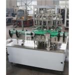 Glass Bottle 0-2L Automatic Fruit Juice Beverage Hot Filling Machine Washing