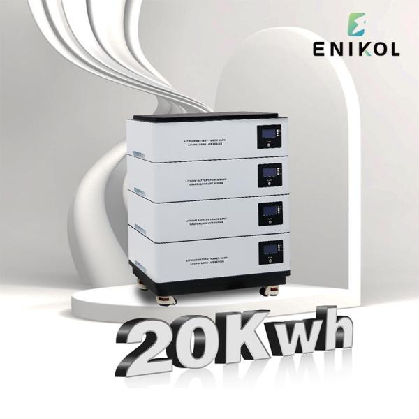 OEM Grade A Lithium Ion Battery 48v 100ah LFP Battery Solar 20kwh Stackable