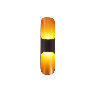 Quality Black And White Dual Color Optional Led Double Head Luminous Aluminum Wall Lamp wholesale
