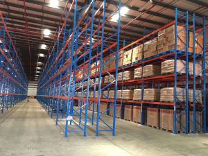 Quality SS400 21100kg Structural Standard Warehouse Steel Pallet Rack wholesale