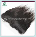 Brazilan virgin hair lace frontal 13''x4'' natural color straight piece hair
