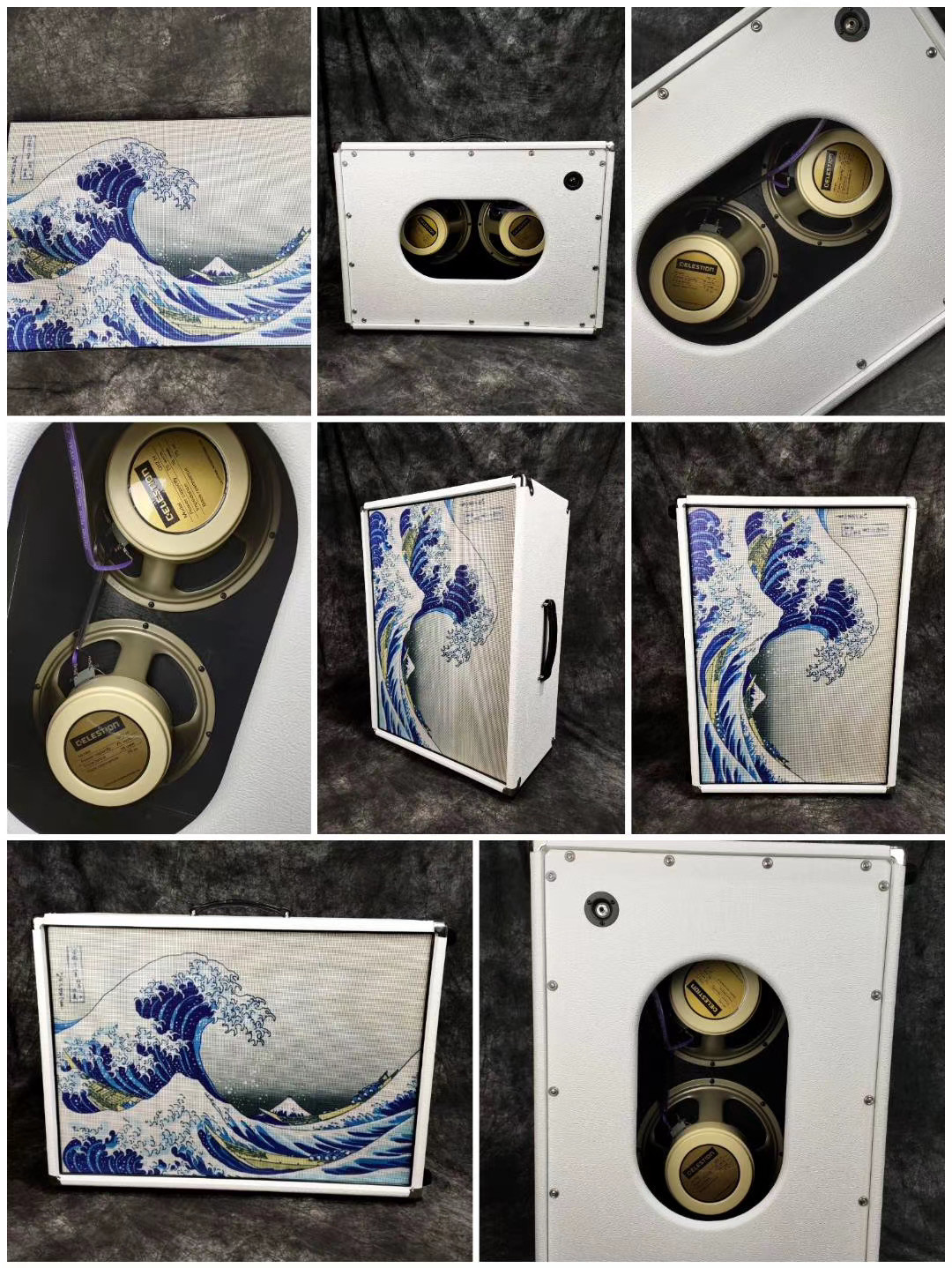 Custom Grand Guitar Bass Amplifier Speaker Cabinet with Kinds Tolex and Speaker Option