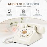 USB Guest Book Voicemail Clear Guest Book Telephone For Weddings Events