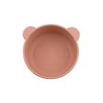 Cute Food Grade Silicone Bowl Set Waterproof For Baby Feeding