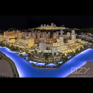 Quality A 1/1500 Scale Model of Dongguan Weiyuan Island Urban Design Competition wholesale