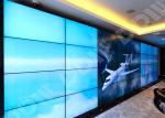 Super narrow bezel lcd video wall display 5.3mm HDMI DVI VGA AV YPBPR IP RS232