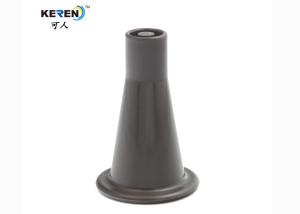 Quality KR-P0282 Durable 3-5/8&quot; Plastic Bed Frame Feet Replacement Tall Sturdy Cone Shaped wholesale