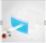 Blue Meltblown 3ply EN14683 Kids Disposable Face Mask