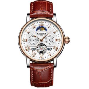 Quality Fashionable Design Tourbillon Skeleton Watch Automatic Movement wholesale