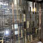 Simple Design Metal Titanium Modern Screen 0.4-20mm Decorative Room Divider