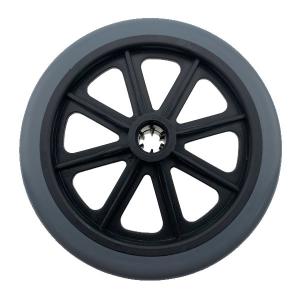 Quality 8 Inch PCV Wheelchair Front Wheels with PP Core Wear Resistant Caster wholesale