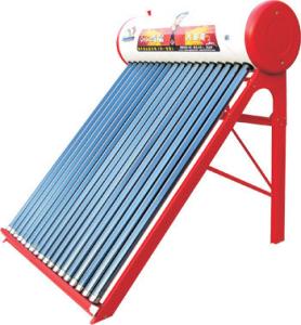 Quality Glass Vacuum Tube Collector Cnp-58 Galvanized Steel Non-Pressure Solar Water Heater wholesale