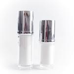 Double Layer Transparent Vacuum Bottle Acrylic Emulsion Skin Care Essence