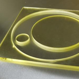 Quality 2mm Thickness Radiation Glass Shielding Transparent Color For Lead Barrier wholesale