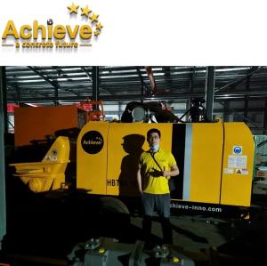China HBT40.10.60RS Stationery NEW Concrete Pump Customized 500M on sale