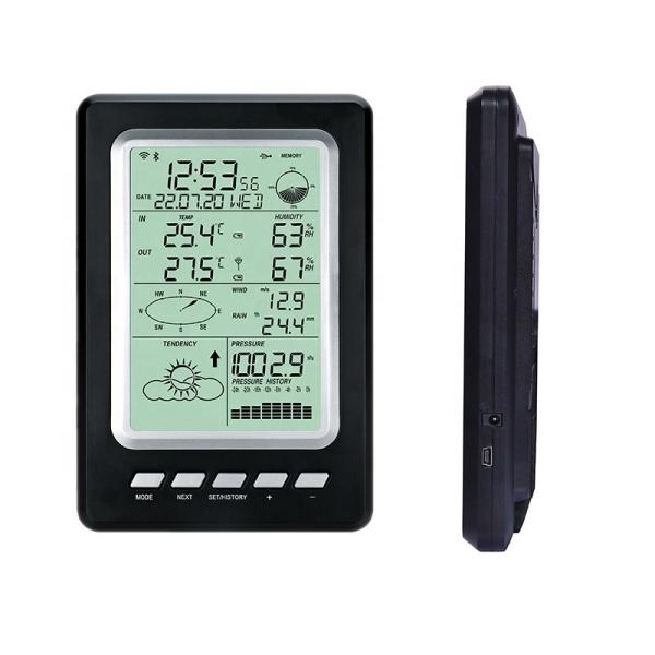 Multifunctional Wireless Weather Station With Wind Direction And Speed