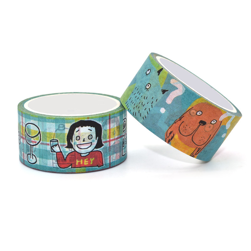 Custom Printed Kawaii Washi Tape Custom Make Decoration Washi Tape Washi Paper Tape