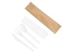DIN Certco BPA Free Disposable Compostable CPLA Cutlery