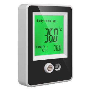 Quality Black White Shopmall Non Contact Wall Mounted Thermal Scanner wholesale