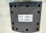 Yutong Truck Brake Linings , Drum Bus Brake Linings BAIYUN Band