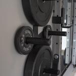 Fitness Wall Mounted Weight Plate Storage Holder Rack for Gym Tools