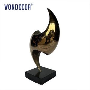 Quality Customized Indoor Home Abstract Geometric Stainless Steel Sculpture wholesale