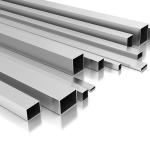 6063 T5 Aluminum Square Hollows Mill Finish Seamless Aluminum Tubing
