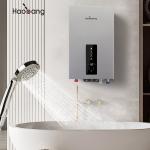 LED Display Forced Exhaust Gas Water Heater 2.64 GPM Water Flow Rate Natural Gas