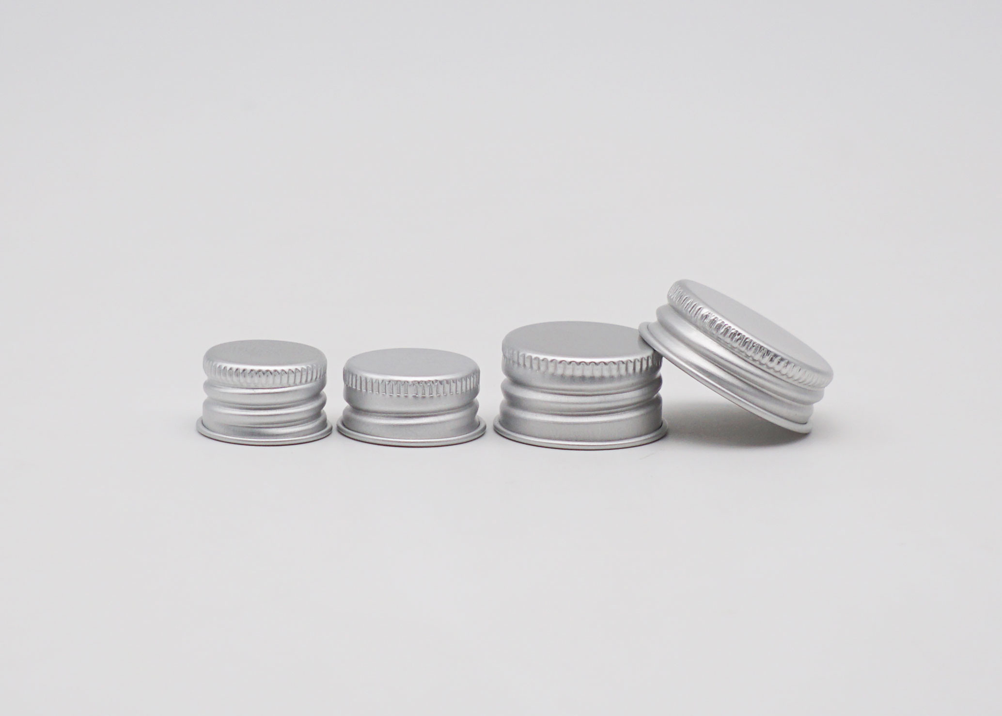 SGS Silver Thread 28mm Plastic Aluminum Screw Cap Pilfer Proof