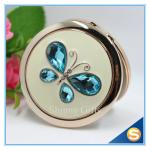 Shinny Gifts Fashionable Fancy Butterfly Design Folding Double Sides Metal