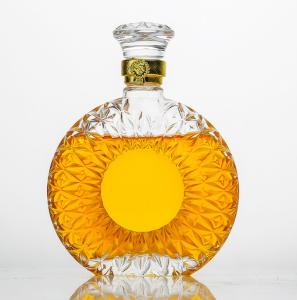 Quality Glass Bottle for Whisky Vodka Wine Clear Empty Glass Wine Bottles 375ml 500ml 750ml wholesale