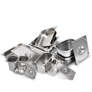Quality Food Grade Stainless Steel Cookware Sets Multipurpose 6 In Hotel Pan wholesale