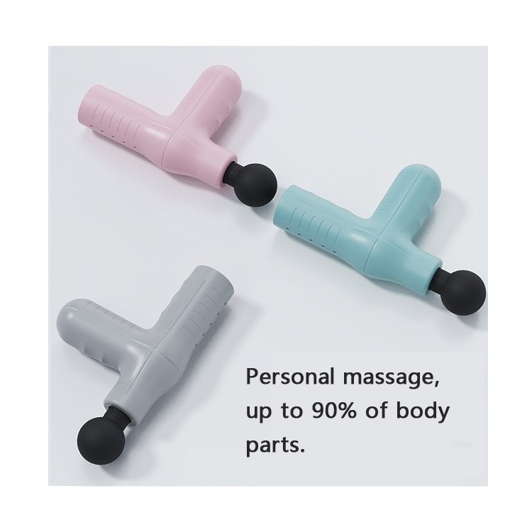 Double Handle Urban Fitness Mini Massage Gun Deep Tissue Percussion Muscle Massage Gun