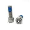 Buy cheap Stainless Steel SS304 Hexagon Socket Head Bolt with Blue Coating Nylon Lock from wholesalers