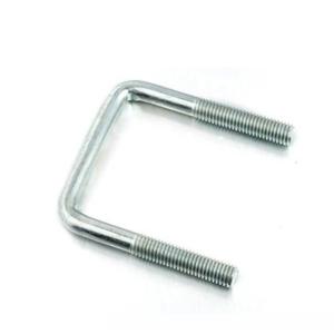 Quality Carbon Steel U Shape Bolts And Nuts Zinc Coated Square Bend U bolts wholesale
