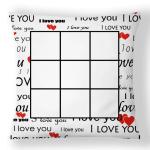 9 Quares Photo Printable Sublimation Pillowcase
