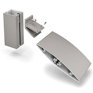 Louvre Standard Aluminium Extrusion Profiles