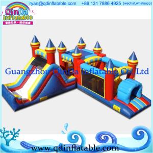 Quality cheap inflatable obstacle course, hot outdoor obstacle course equipment wholesale
