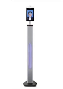 Quality 8 Inch AI Face Recognition Body Floor Standing Temperature Scanner wholesale