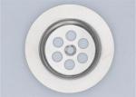 Stainless Steel Sink Strainer , Silver Round Kitchen Sink Drain Stopper