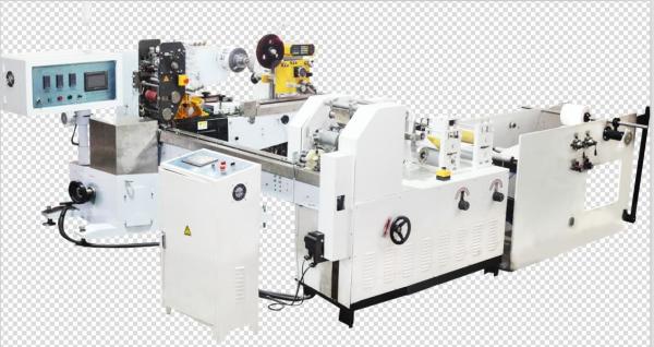 Double Lanes Pocket Tissue Paper Making Machine , Paper Manufacturing Equipment