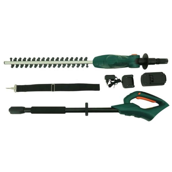 20V Pole Battery Hedge Trimmer With 13 In. Reach 10-Position Head Rotating