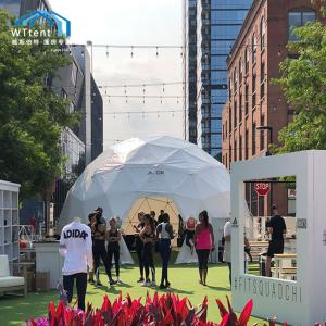 Quality 6m Diameter Outdoor Transparent Dome Tent / Clear Geodesic Dome Cover wholesale