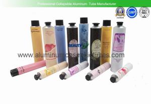 Quality Eye Ointment Collapsible Metal Tube , Beauty Empty Aluminum Tubes Packaging wholesale