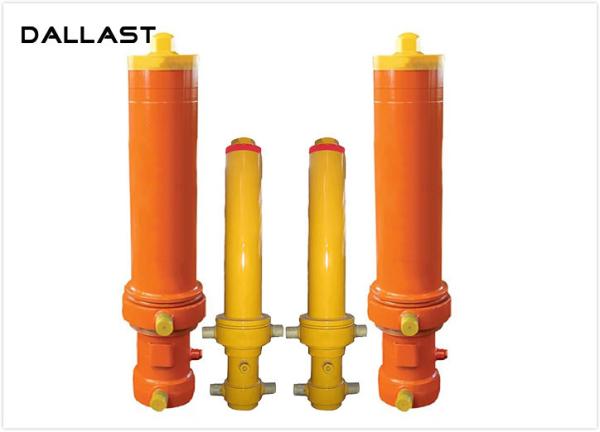 Long Stroke Single Acting Hydraulic Ram Heavy Duty Welded Hydraulic Lift